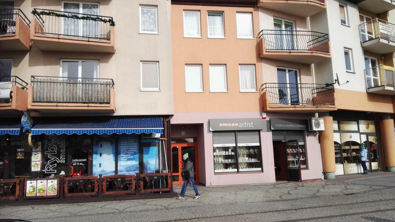 Apartament Z Balkonem Przy Latarni 150M Od Morza Kołobrzeg Eksteriør billede